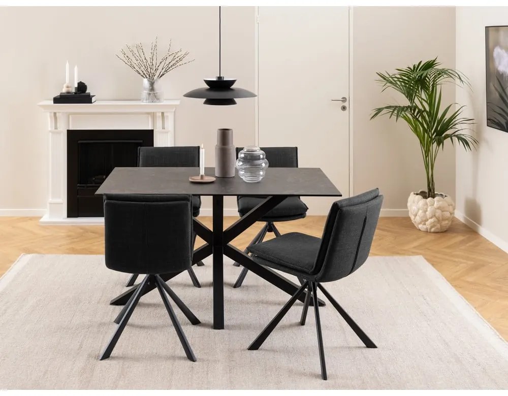 Sötétszürke étkezőszék Flynn – Actona