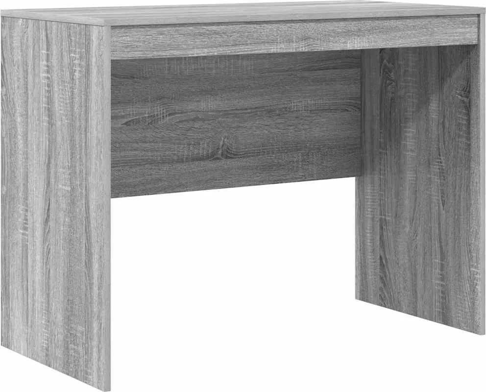 vidaXL Asztal Szürke Sonoma 100 x 50 x 76 cm