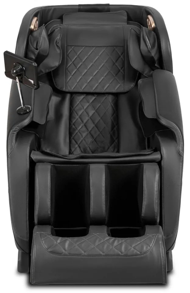 Masszázsfotel Fekete Eco-bőr Kárpittal. VX MAX