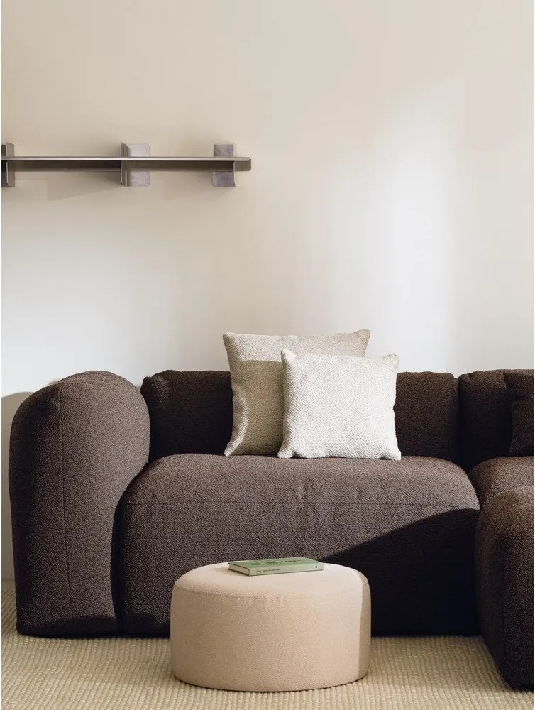 Bézs puff Folk – noo.ma