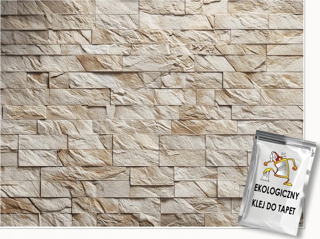 Fotótapéta Kő Fal Tégla Barna Hálószoba Nappali Tapéta Flizelina 150x105