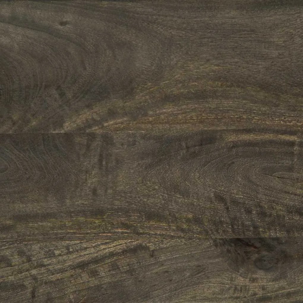 fekete tömör mangófa fürdőszobaszekrény 38 x 33 x 160 cm