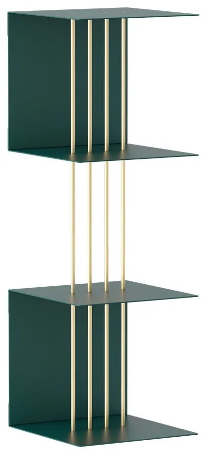 Sötétzöld fém fali polc Teaser – UMAGE