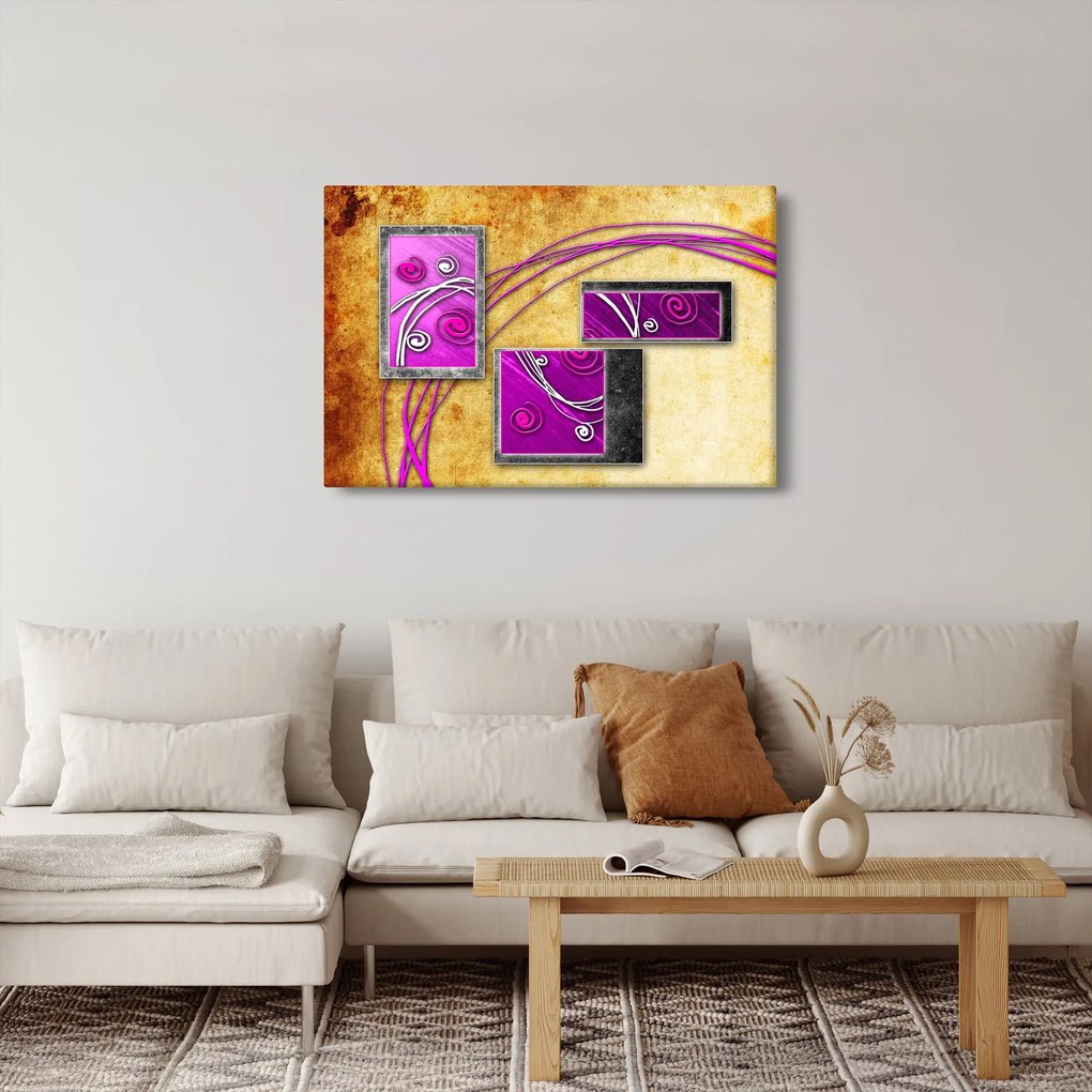 Az absztrakció képe (90x60 cm)
