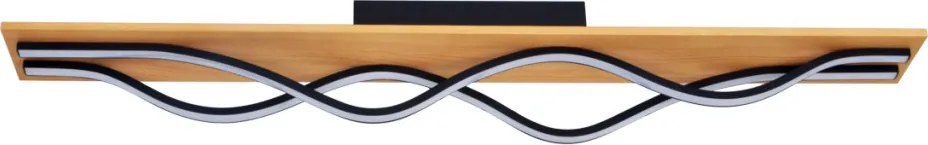 ITALUX PLF-23848-30W-BK-GD CONATO Modern LED Mennyezeti Lámpa IP20