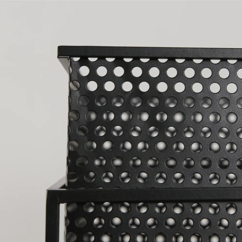 Virágtartó állvány, fekete, MELOI TYP 1