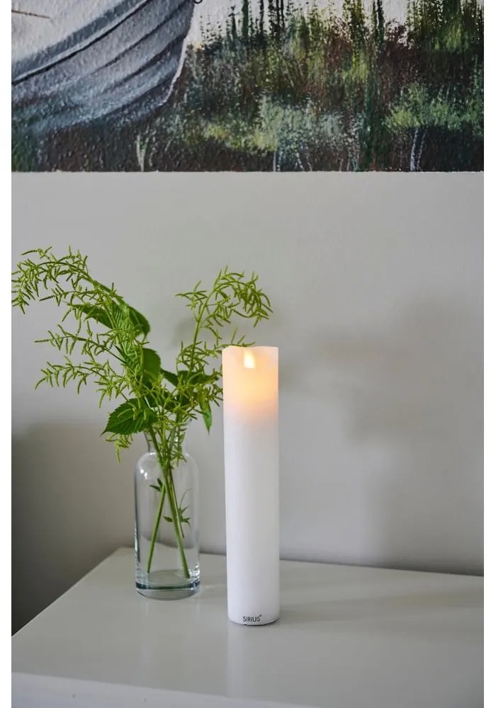 LED gyertya (magasság 25 cm) Sara – Sirius