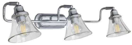 Rabalux 3209 - ANTOINE fürdőszobai spot 3xE14/40W/230V IP44