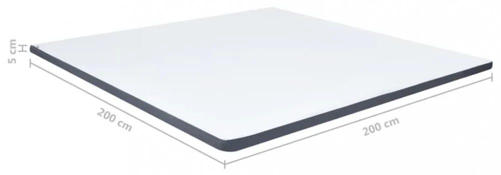 dobozrugós ágymatracfedő 200 x 200 x 5 cm
