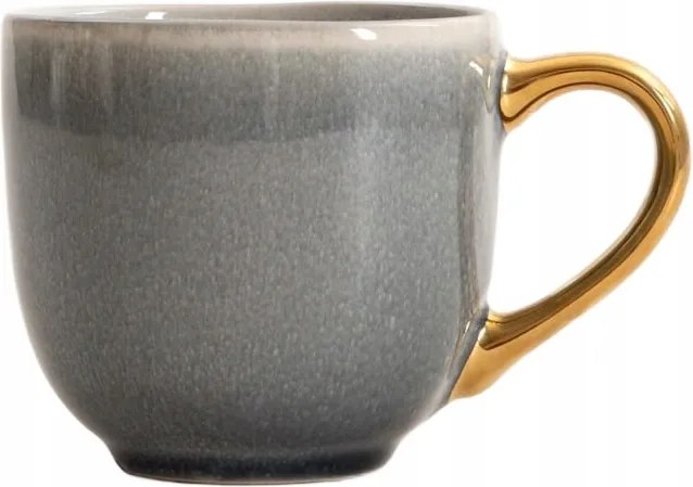 Viness bögre kék arany füllel 0,4 l Homla