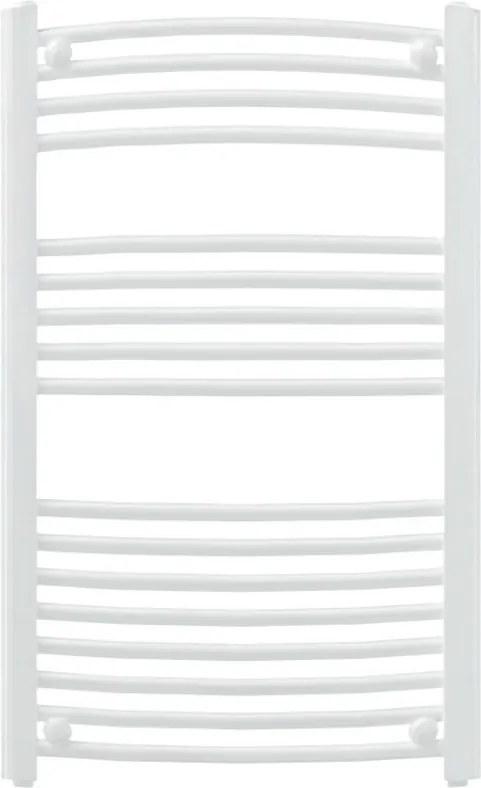 Íves törölközőszárító radiátor 1000x500 mm fehér
