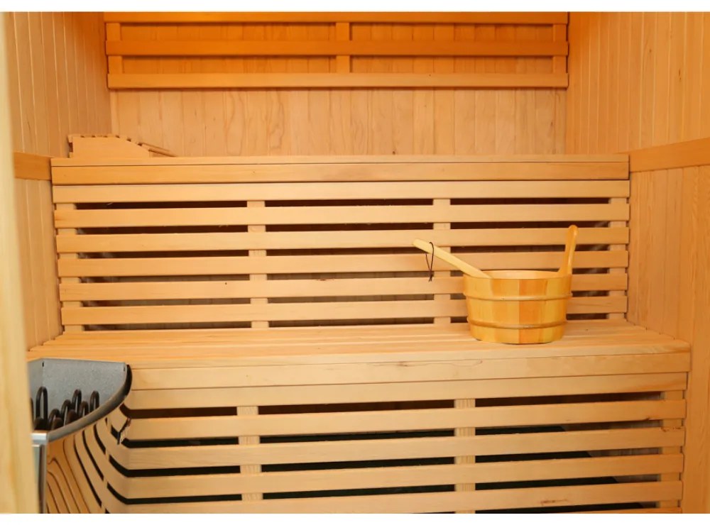 Sauna DeLuxe HR4045 Finnország, barna