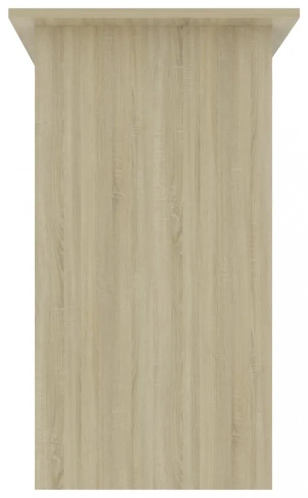 vidaXL sonoma tölgy színű szerelt fa íróasztal 80 x 45 x 74 cm