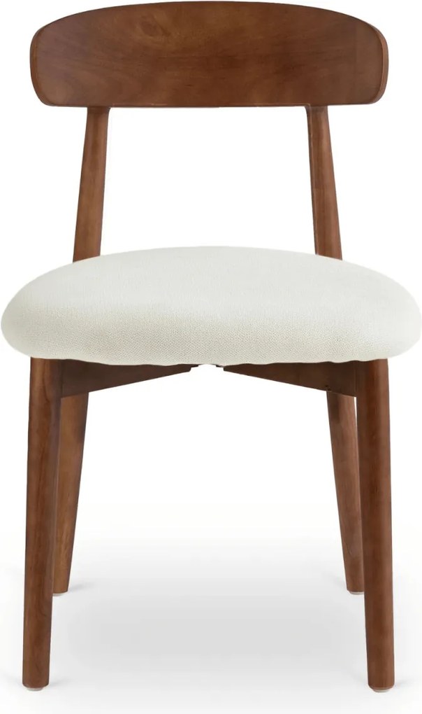 Szék dió/bézs színben ALVIN