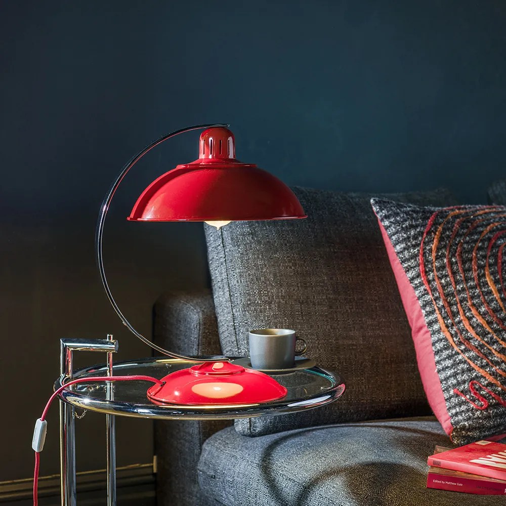 Elstead Lighting FRANKLIN FRANKLIN-RED Asztali lámpa 1x60W/E27