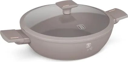 BerlingerHaus Alacsony lábas fedővel (3,8 L) Taupe Collection  BH/8098