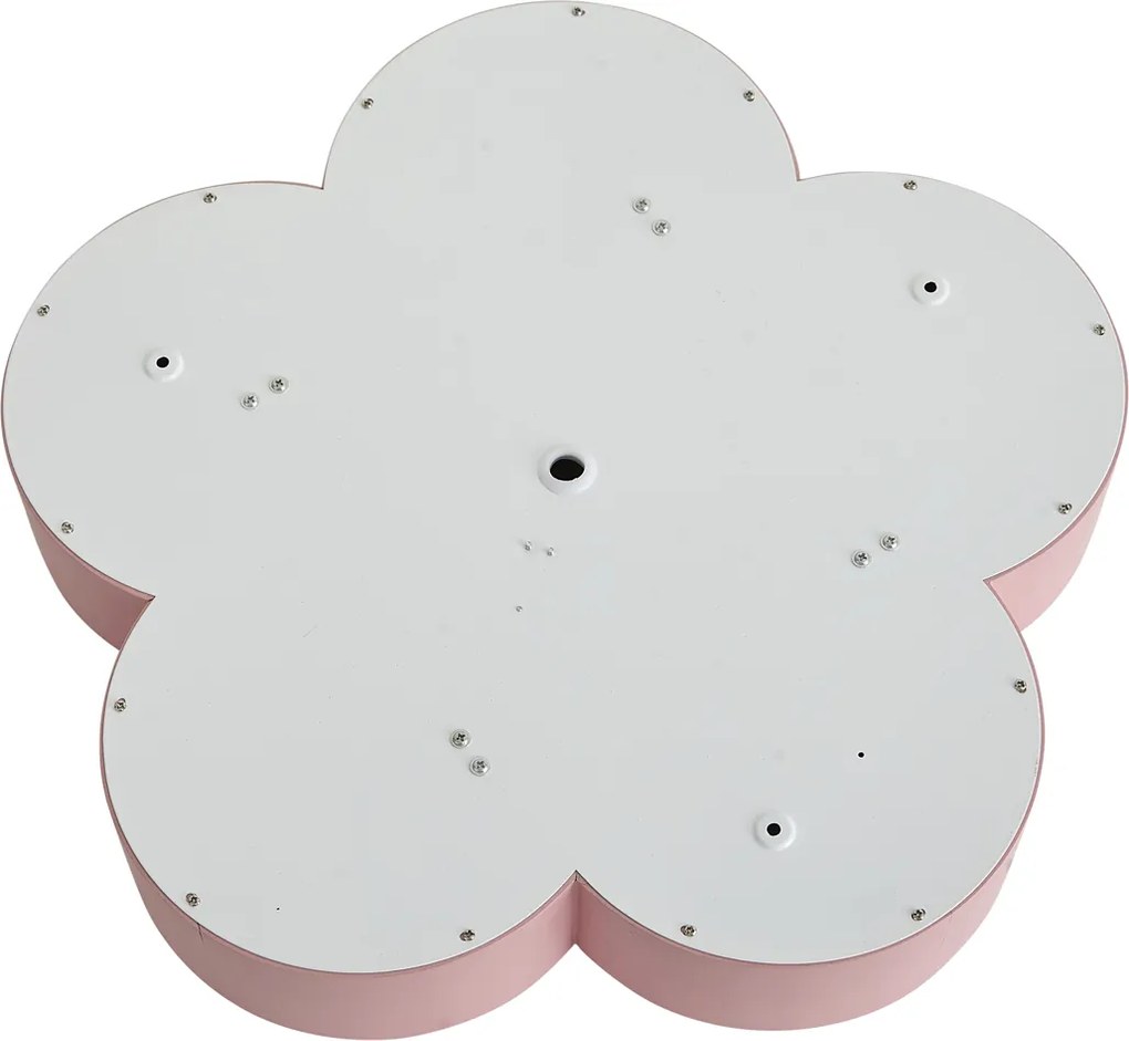 Gyerekszoba mennyezeti lámpa rózsaszín és fehér - Lucille