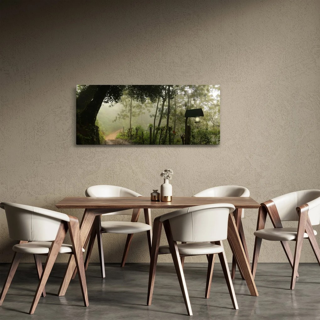 Reggeli köd képe (120x50 cm)