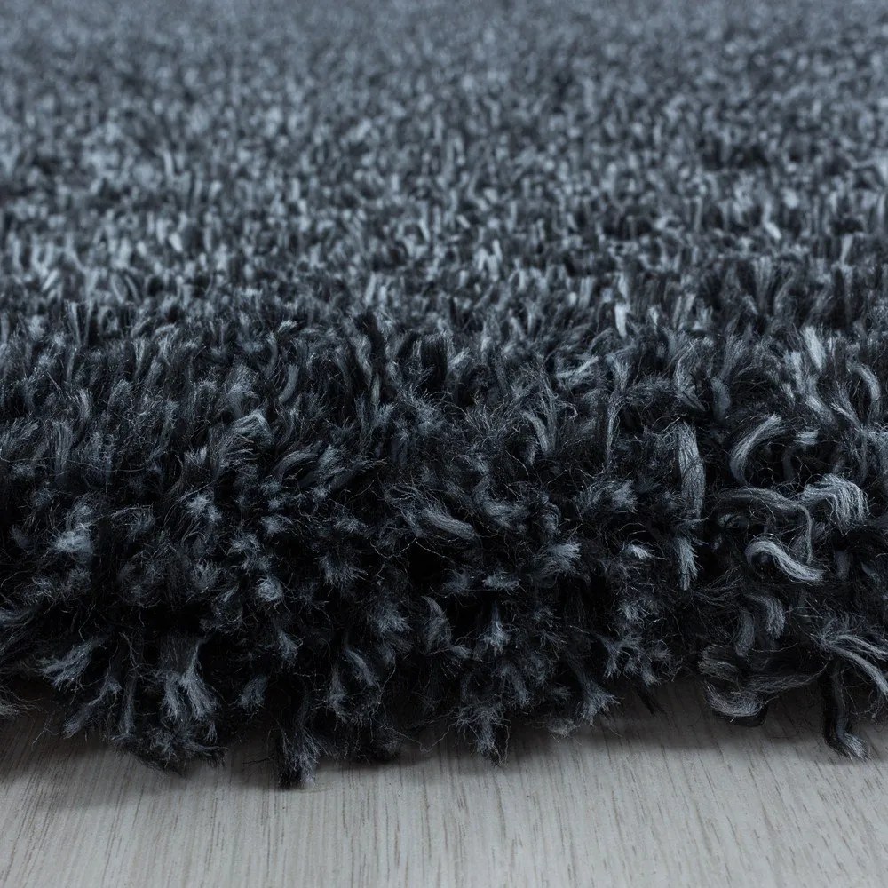 Antracitszürke szőnyeg 160x230 cm Fluffy – Ayyildiz Carpets