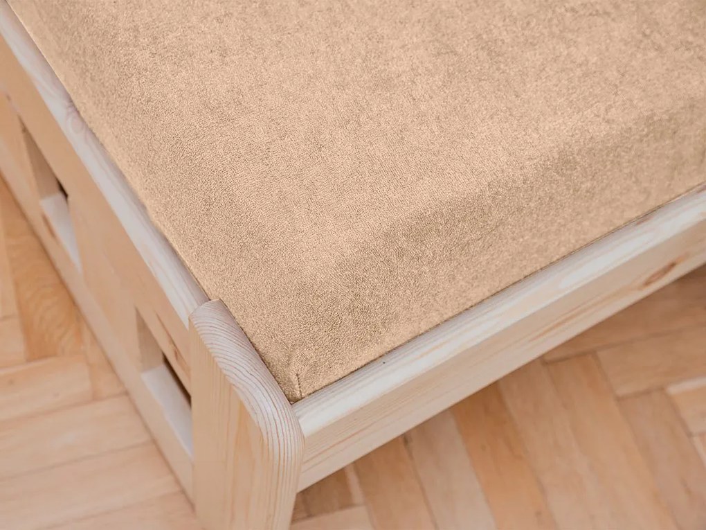 Gyerek frottír lepedő 70x140 cm barack