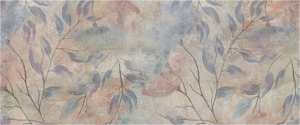 Fotótapéta Falra Előszoba Konyha Absztrakt levelek 250x104 Ragasztó