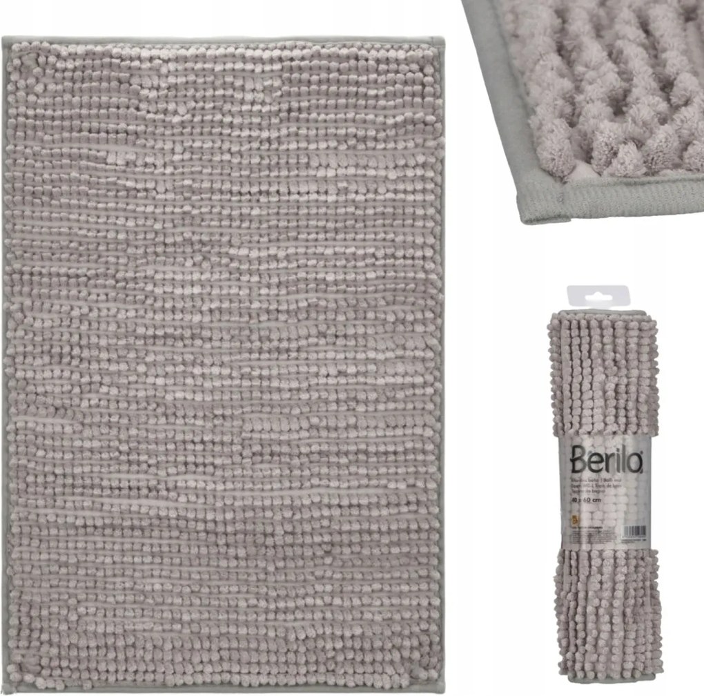 Fürdőszobaszőnyeg Wc Gyorsan Száradó Nedvszívó Szőnyeg 60X40 CM Bézs Puha