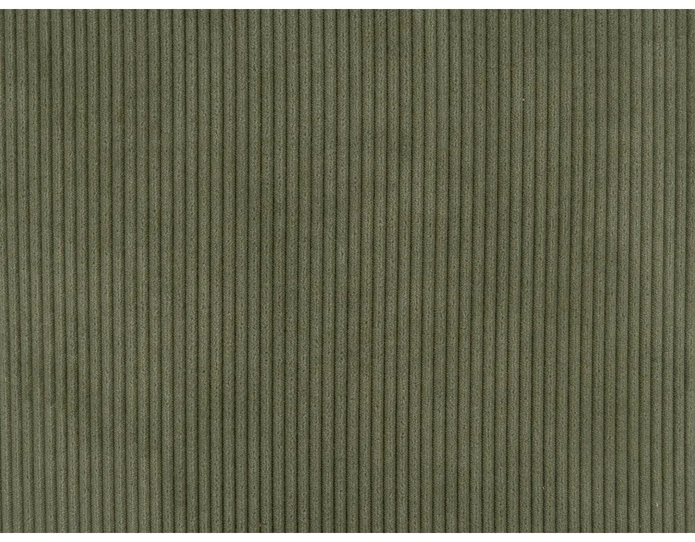 Zöld kordbársony fotel Vigor – Leitmotiv