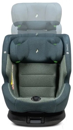 OSANN - Gyerekülés ONE 360 i-Size 40-150 cm Universe Green