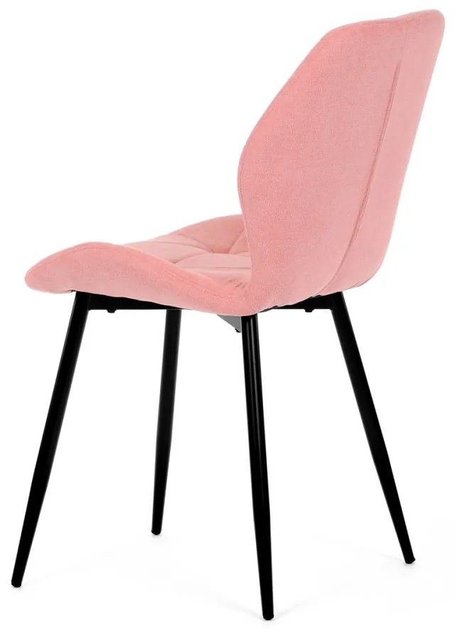 Scaun modern de sufragerie roz CT-285