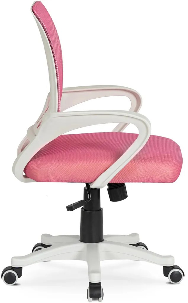 Fotel Obrotowy NATE Różowy