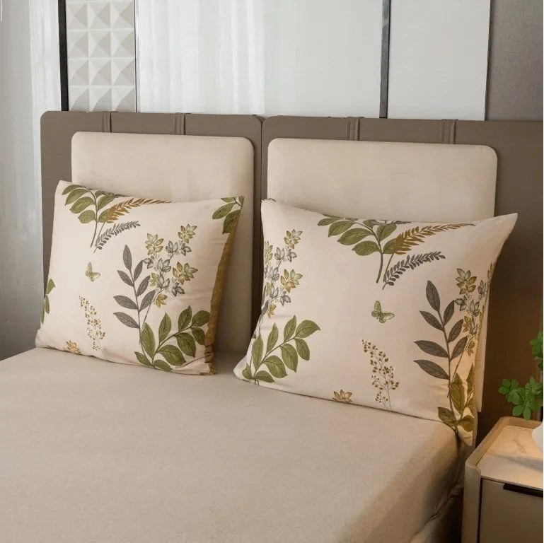 Mikroplüss párnahuzat ORVILA 40x50 cm, bézs