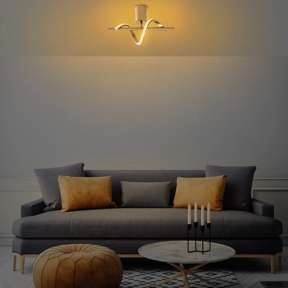 Aranyszínű LED mennyezeti lámpa ø 7 cm Likma – Opviq lights