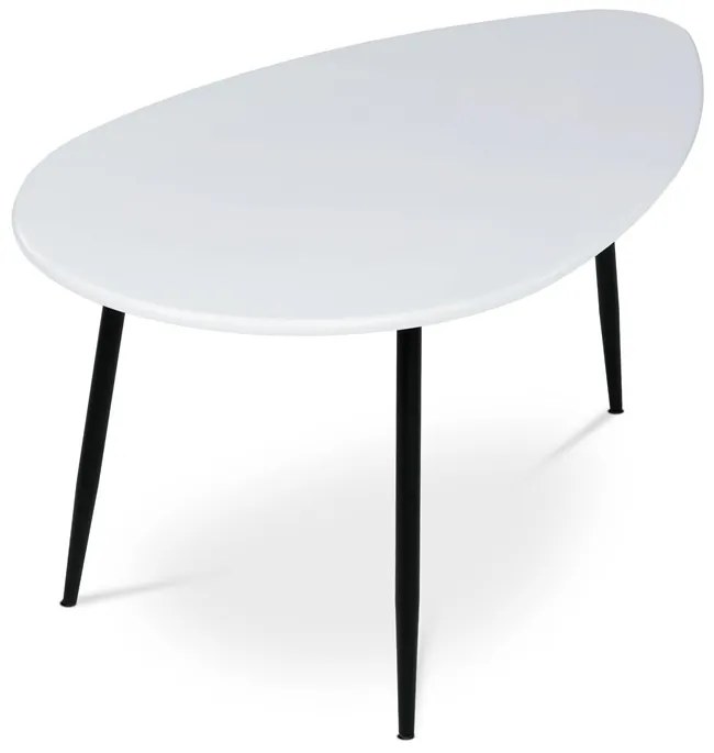 Tárolóasztal 100×60 cm, MDF, Fehér. AF-3012 WT