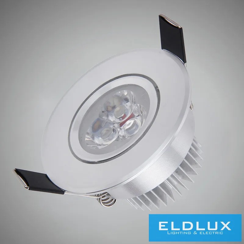 UNIVERSO mini spot lámpatest 3w 2700k 270lm 30° IP20 68×32mm ezüst