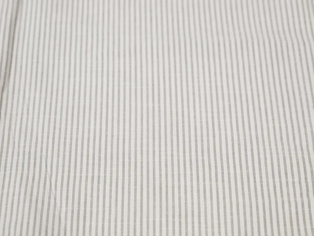 Pamut ágynemű LINIE GREY világosszürke Ágyneműhuzat mérete: 70 x 90 cm | 140 x 200 cm