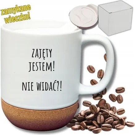 Fehér Bögre Parafa Vicces Ajándék Elfoglalt Vagyok Nem Látom