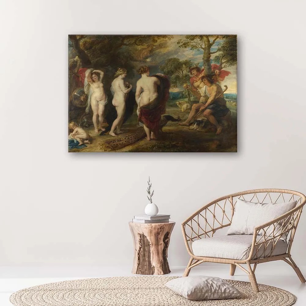 Gario Vászonkép A párizsi ítélet - Peter Paul Rubens, reprodukció Méret: 100 x 70 cm