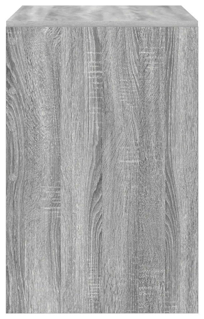 Szürke Íróasztal Szürke sonoma MDF 90 x 50 x 76 cm