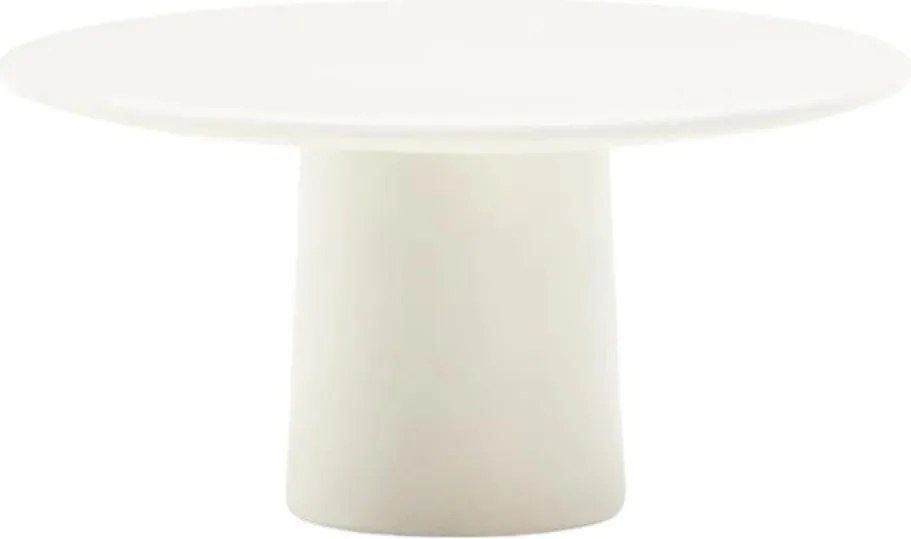 Beton kerek kerti dohányzóasztal ø 85 cm Albanella – Kave Home