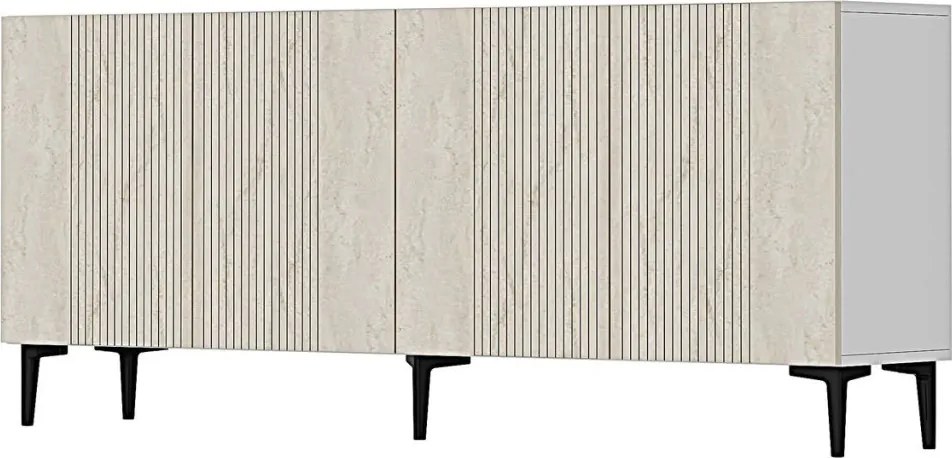 Corsa 180 - White, Travertine