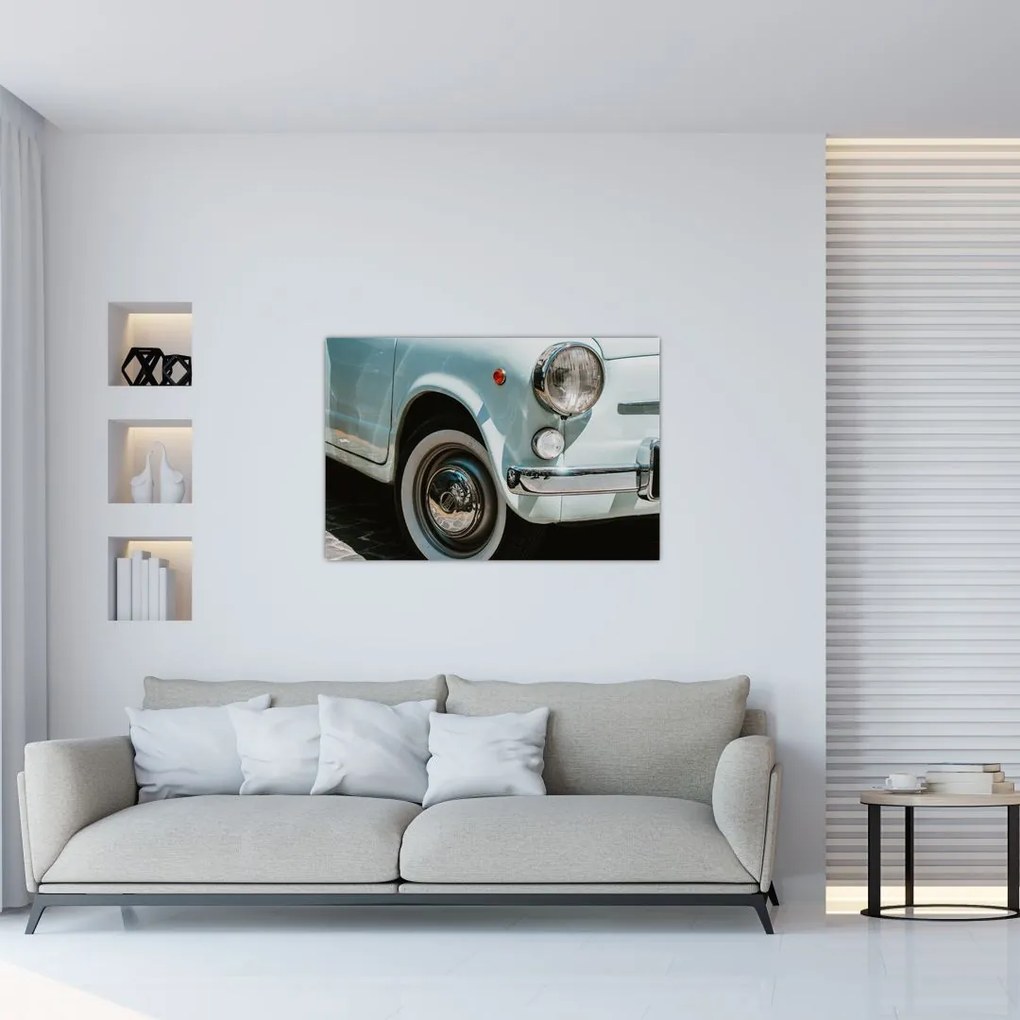 Kép - Fiat retro autó (90x60 cm)