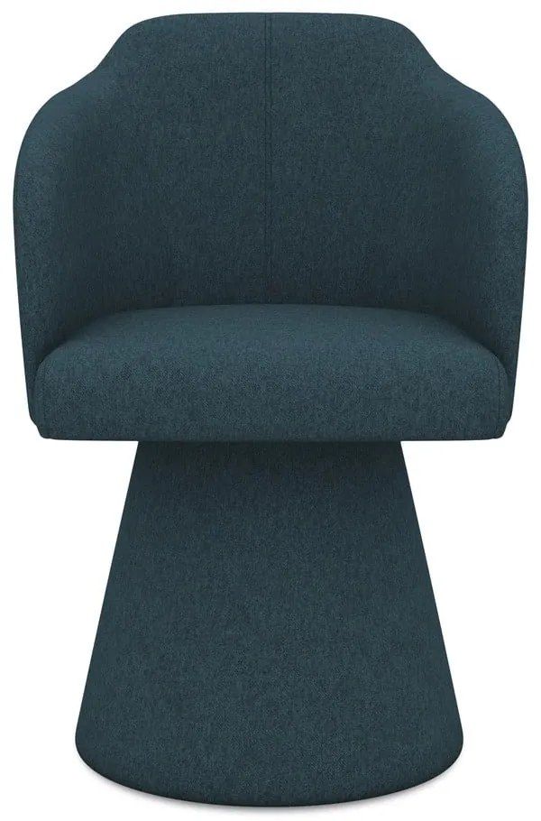 Petróleum színű kárpitozott étkezőfotel Kanoa – Makamii