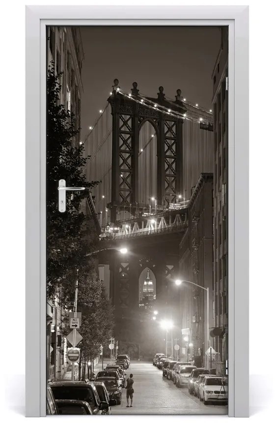 Ajtó méretű poszter Manhattan New York City 85x205 cm