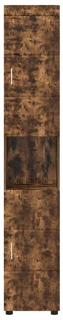 Fürdőszoba Székény TULUM Füstölt tölgy 37 x 31,5 x 203 cm