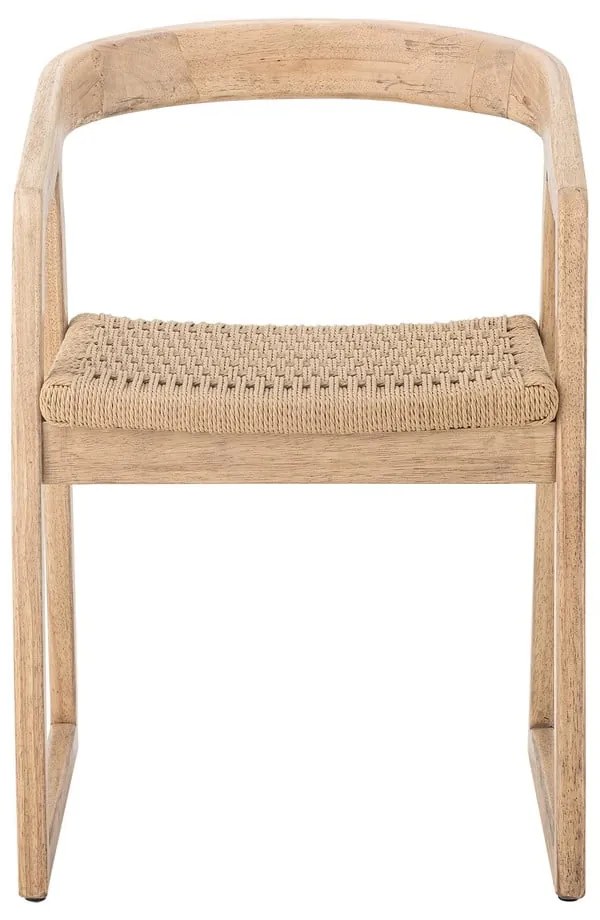 Natúr színű kaucsukfa étkezőszék Serrone – Bloomingville