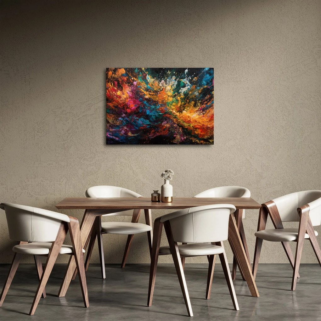 Kép - Színes absztrakció II. (70x50 cm)