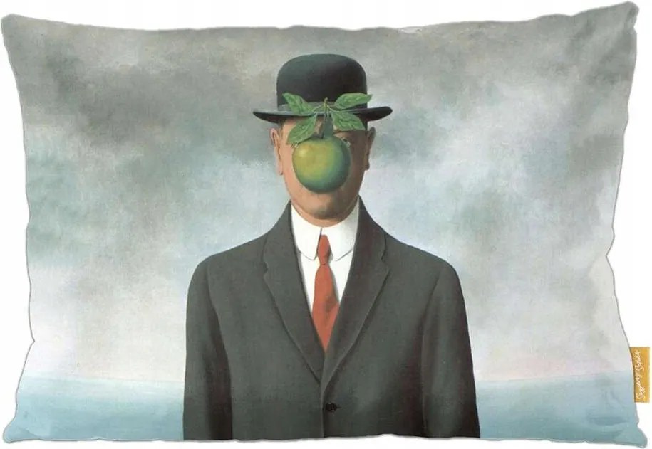 René Magritte Az ember fia párna