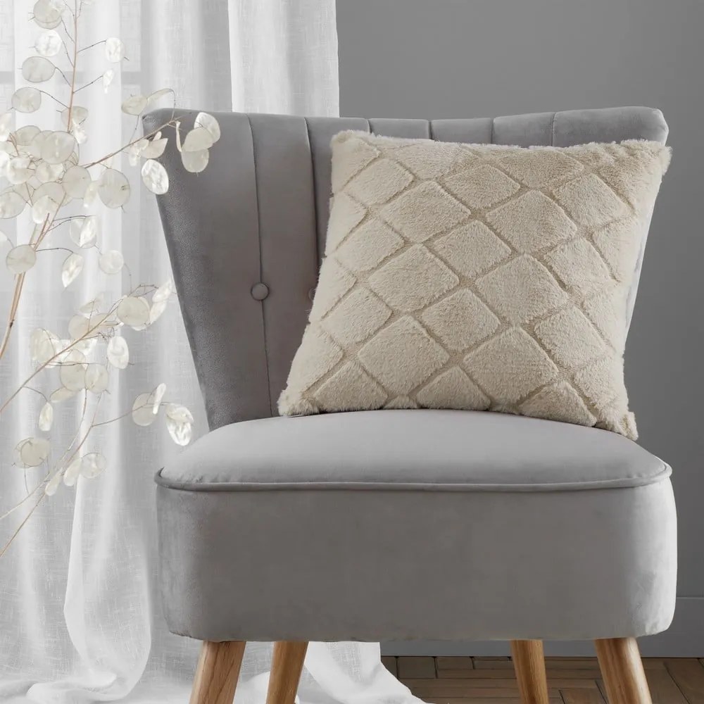 Mikroplüss díszpárna 43x43 cm Cosy Diamond – Catherine Lansfield