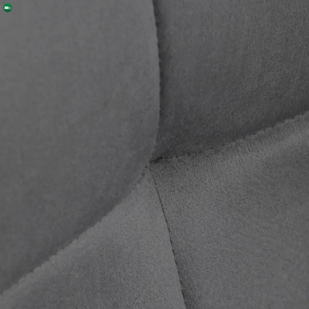 Jídelní židle, šedá, sametová látka, CT-V5081 GREY4