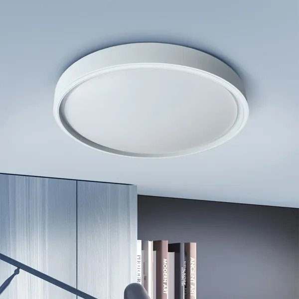 Brilagi-LED Dimmelhető lámpatest NANCI LED/60W/230V 3000–6500K átm. 49 cm ezüst + távirányító